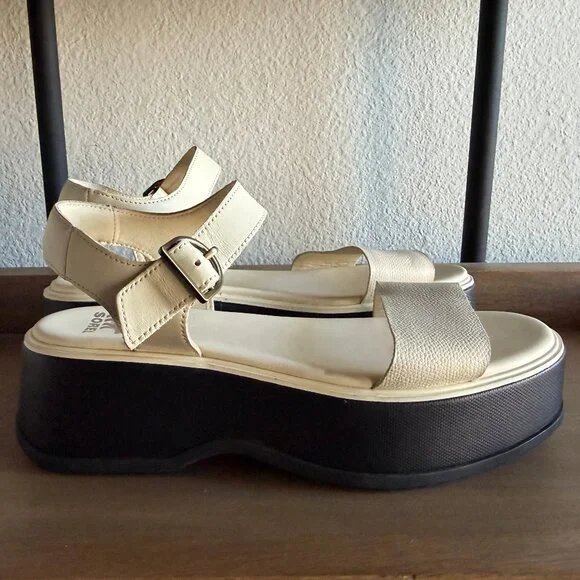 SOREL Dayspring ankle strap platform sandal - Size 9 - New - Picture 2 of 8